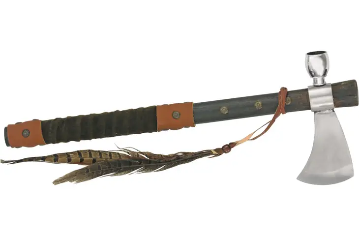 China Made Tomahawk Peace Pipe Ax — 2 models